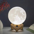 D5 Starry Moon Lamp 8Cm - LED Night Light with Stand, Perfect for Bedroom Decor and Gifts - Uribe Electronics&Gadgets
