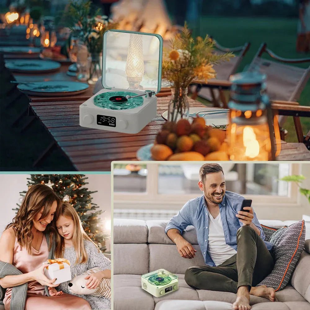 Mini Retro White Noise Bluetooth Speaker - Uribe Electronics&Gadgets